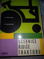 kniha Učebnice řidiče traktoru a pojízdných pracovních strojů, Nadas 1968