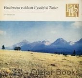 kniha Pastierstvo v oblasti Vysokých Tatier, Slovenska akademia vied  1967