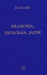 kniha Filozofia, teológia, jazyk, Futurum primum 2005
