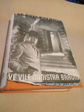 kniha Ve vile ministra Brauna detektivní román, Šolc a Šimáček 1935