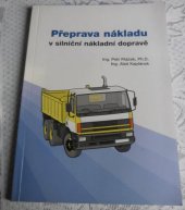 kniha Přeprava nákladu v silniční nákladní dopravě, Cerm 2002