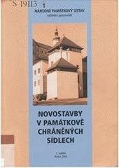 kniha Novostavby v památkově chráněných sídlech, Národní památkový ústav, ústřední pracoviště 2004