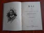 kniha Máj romantická báseň Karla Hynka Máchy, I.L. Kober 1893