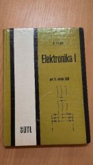 kniha Elektronika I Učební text pro 3. roč. SOU, SNTL 1986