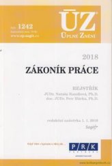 kniha ÚZ č. 1242 Zákoník práce 2018 - úplné znění předpisů, Sagit 2018