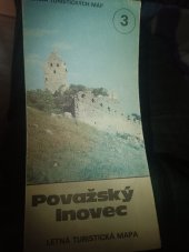 kniha Povážsky Inovec  Letná turisticka mapa , Slovenská kartografia 1988