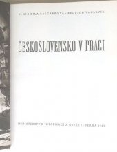 kniha Československo v práci, Orbis 1949