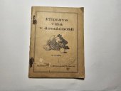 kniha Příprava vína v domácnosti, Jindřich Heger 1666