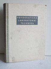 kniha Fotografická laboratorní technika, Orbis 1957