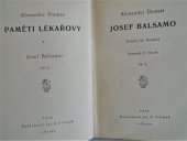 kniha Paměti lékařovy  Díl V. - Josef Balsamo V., Jos. R. Vilímek 1929