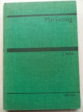 kniha Marketing vysokošk. učebnice, SNTL 1969