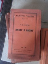 kniha Knihy a osudy, Pokrok 1939