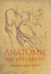 kniha Anatomie pro výtvarníky, SZdN 1957