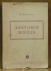 kniha Anatomie rostlin [Určeno] jako příruč. pro vys. šk., Brázda 1950