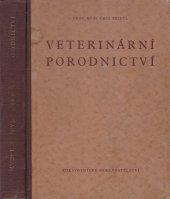 kniha Veterinární porodnictví, Zdravotnické nakladatelství 1952