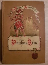 kniha Praha a Řím I román ze století XVI., L. Mazáč 1941