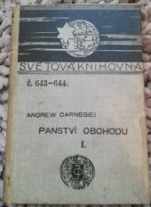 kniha Panství obchodu. Část I., J. Otto 1908