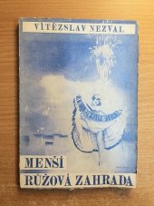 kniha Menší růžová zahrada poesie, Jan Fromek 1926