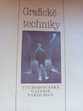 kniha Grafické techniky , Východočeská galerie 1988