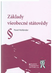 kniha Základy všeobecné státovědy, Aleš Čeněk 2009