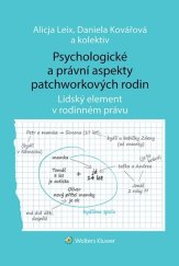 kniha Psychologické a právní aspekty patchworkových rodin Lidský element v rodinném právu, Wolters Kluwer 2024