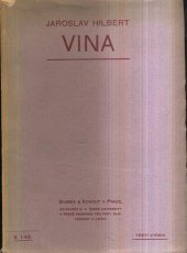 kniha Vina Drama o 3 děj. : [1895], Bursík & Kohout 1906