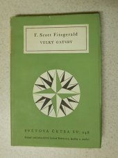 kniha Velký Gatsby, SNKLHU  1960