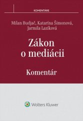 kniha Zákon o mediácii, Wolters Kluwer 2014