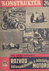 kniha Rozvod automobilového a leteckého motoru, Ústav pro učebné pomůcky průmyslových a odborných škol 1947