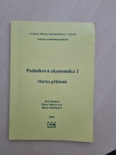 kniha Podniková ekonomika 1 sbírka příkladů, Oeconomica 2004