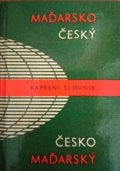 kniha Maďarsko-český a česko-maďarský kapesní slovník, SPN 1968