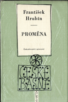 kniha Proměna, Československý spisovatel 1958