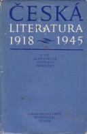 kniha Česká literatura 1918-1945. 1. díl slovníkové studijní příručky, Československý spisovatel 1970