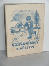 kniha Vzpomínky z dětství, Společnost Československého červeného kříže 1937