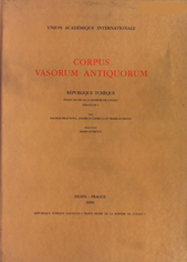 kniha Corpus vasorum antiquorum. Fascicule 4, - République tchèque. - République tchéque - Pilsen, Musée de la boheme de l'ouest., Musée de la Bohême de l'Ouest 2000