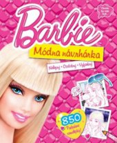 kniha Barbie módna návrhárka : nalepuj - ozdobuj - vyfarbuj, Egmont 2011