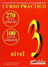 kniha Gramática Curso Práctico Ejercicios nivel 3, Edelsa 1995