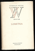 kniha Loretka Hra o 5 obrazech, Československý spisovatel 1955