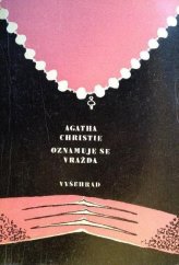 kniha Oznamuje se vražda..., Vyšehrad 1969