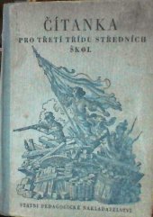 kniha Čítanka pro třetí třídu středních škol, SPN 1953