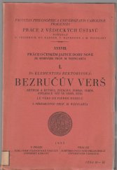 kniha Bezručův verš, Univerzita Karlova, Filozofická fakulta 1935