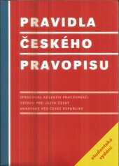 kniha Pravidla českého pravopisu studentské vydání, Academia 2006