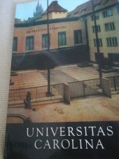 kniha Universitas Carolina 1348-1984, Univerzita Karlova 1986