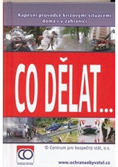 kniha Co dělat--, aneb, Kapesní průvodce krizovými situacemi doma i v zahraničí, Centrum pro bezpečný stát 