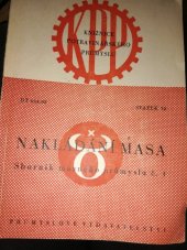 kniha Nakládání masa [Sborník masného prům. čís. 1], Průmyslové vydavatelství 1951