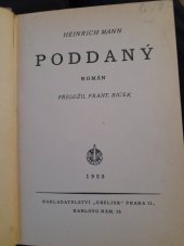 kniha Poddaný román, Obelisk 1925