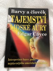 kniha Barvy a člověk Tajemství lidské aury, Eko-konzult 1994