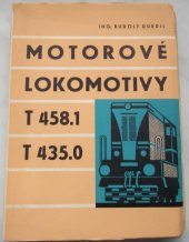 kniha Motorové lokomotivy T 458.1, T 435.0, Nadas 1971