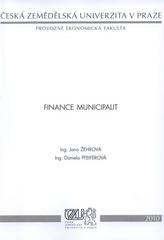 kniha Finance municipalit, Česká zemědělská univerzita, Provozně ekonomická fakulta 2010