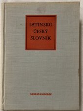 kniha Latinsko-český slovník, Státní pedagogické nakladatelství 1957